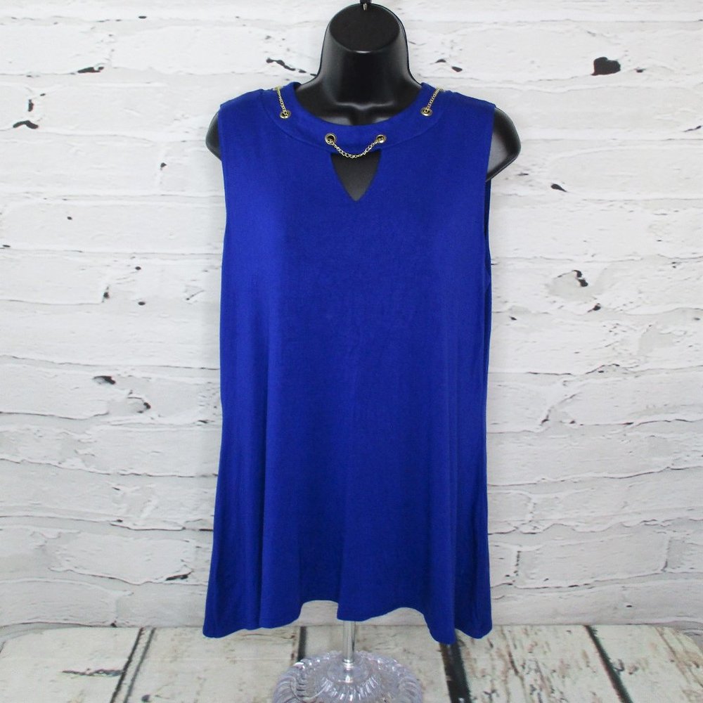 Peck & Peck Sleeveless Swing Top